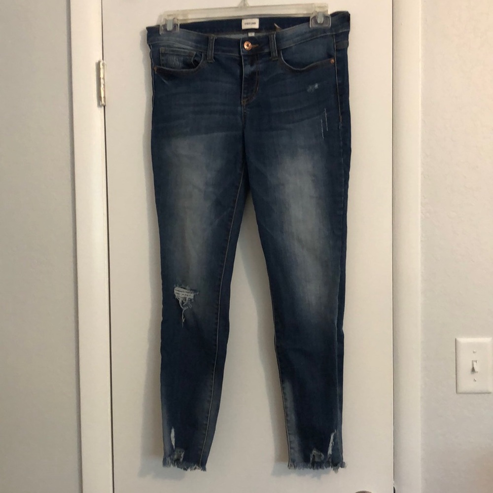 Sneak Peek blue jeans